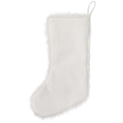 Long Faux Fur Stocking