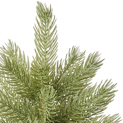 Faux Pine Tree with Pot 16 in - Dark Pot
