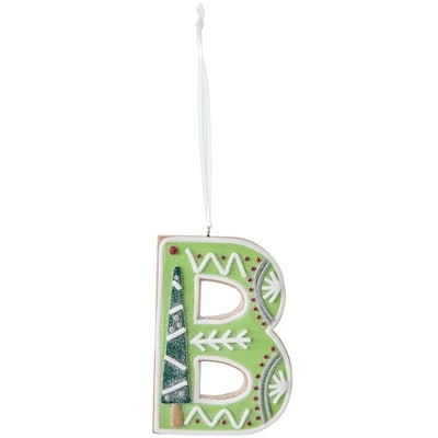 Life at Home Décoration de monogramme en biscuit – lettre B 1 ea, 5,00 $/1ch