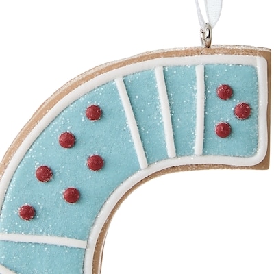 Cookie Monogram Ornament - Letter C