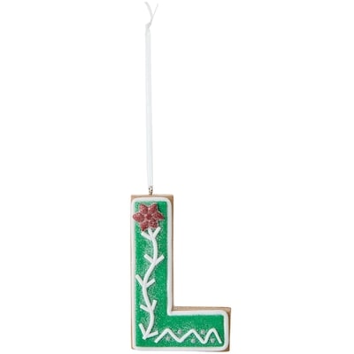 Life at Home Décoration de monogramme en biscuit – lettre L 1 ea, 5,00 $/1ch