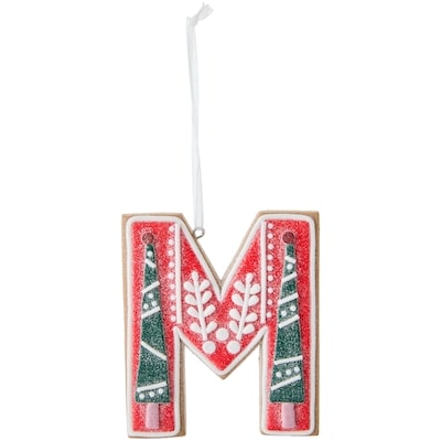 Life at Home Décoration de monogramme en biscuit – lettre M 1 ea, 5,00 $/1ch