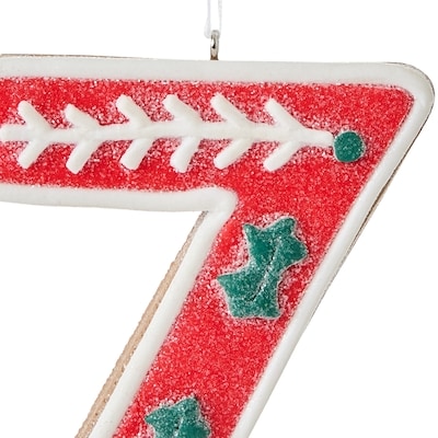 Décoration de monogramme en biscuit – lettre Z
