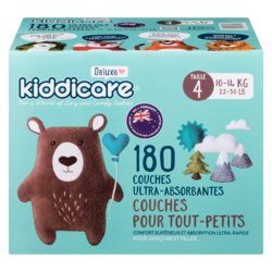 Routine Couches Taille 4 – 180 unités 180 ea, 0,24 $/1ch