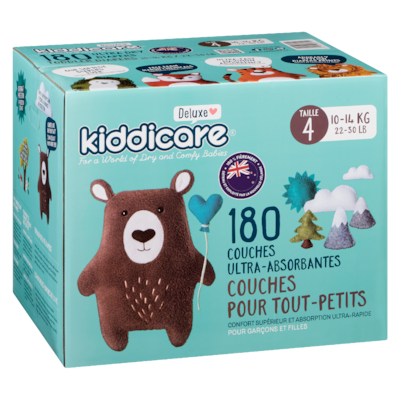 Couches Taille 4 – 180 unités