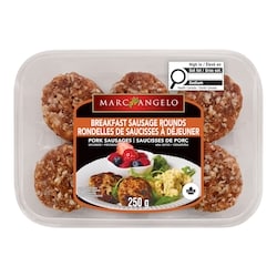 Marcangelo Mild Breakfast Round Sausage 250 g, $1.80/100g