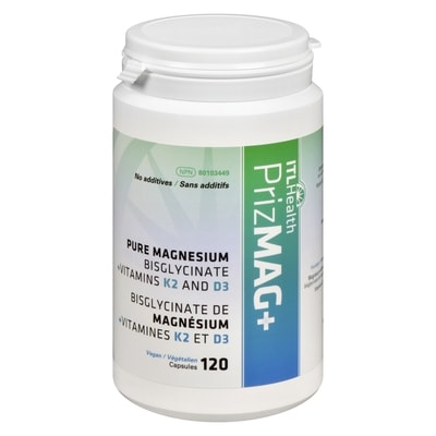 Itl Health Pure Magnesium Bisglycinate +Vitamins K2 And D3 120 ea, $0.31/1ea