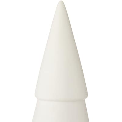 Tiered Tree Decoration 9 in - White