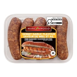 Marc Angelo Saucisses à saveur de miel Bratwurst 500 g, 0,90 $/100g