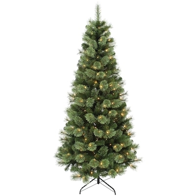 Life at Home Sapin mince préilluminé Colville Lake 7 pi 1 ea, 169,00 $/1ch