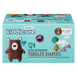 Kiddicare Diaper Size 4 124s 124 ea, $0.28/1ea