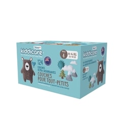  Couches Taille 4 – 124 unités 124 ea, 0,28 $/1ch