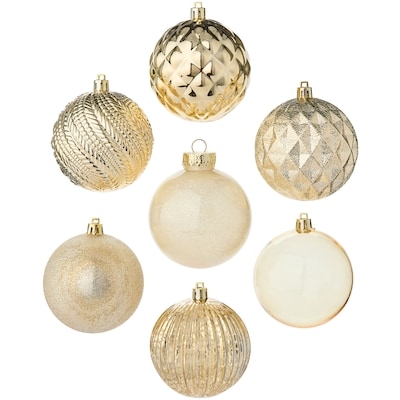 Ball Holiday Ornaments 18 Pack - Gold