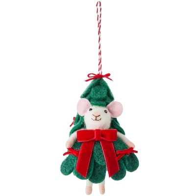 Life at Home Felt Mouse Tree Ornament 1 ea, $7.00/1ea