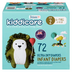 Kiddicare Diaper Size 2 72s 72 ea, $0.28/1ea