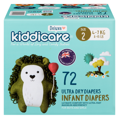 Kiddicare Diaper Size 2 72s 72 ea, $0.28/1ea