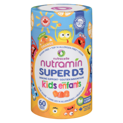 nutracelle Vitamin Supplement Super D3 For Kids Orange 60 ea, $0.50/1ea