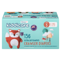 Kiddicare Diaper Size 3 136s 136 ea, $0.26/1ea