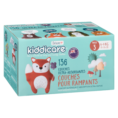 Couches Taille 3 – 136 unités