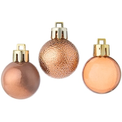 Ball Holiday Ornaments 20 Pack - Copper