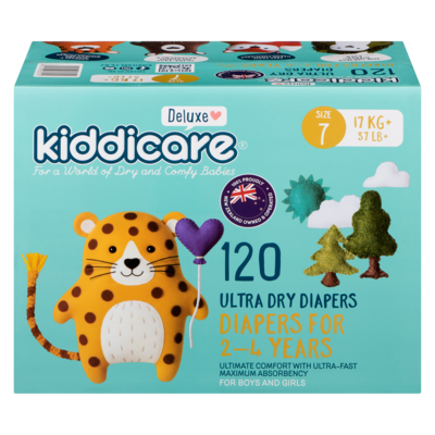 Kiddicare Diaper Size 7 120s 120 ea, $0.37/1ea