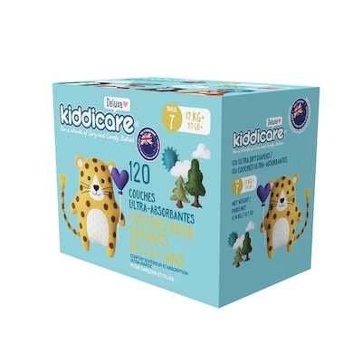 Couches Taille 7 – 120 unités 120 ea, 0,37 $/1ch