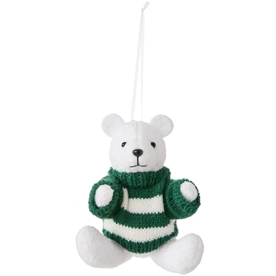 Life at Home Décoration d’ourson en chandail – rayures vertes 1 ea, 7,00 $/1ch