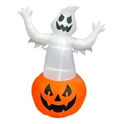 null 4Ft Inflatable Spirit Pumpkin 1 ea, $29.00/1ea