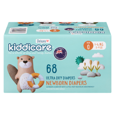 Kiddicare Diaper Size 0 68s 68 ea, $0.29/1ea