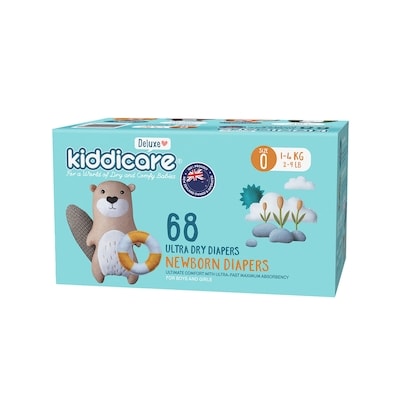 Kiddicare Diaper Size 0 68s 68 ea, $0.32/1ea