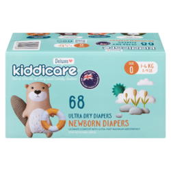 Kiddicare Diaper Size 0 68s 68 ea, $0.29/1ea