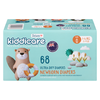 Kiddicare Diaper Size 0 68s 68 ea, $0.29/1ea