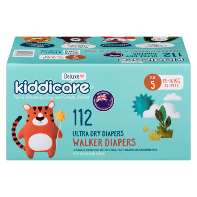 Kiddicare Diaper Size 5 112s 112 ea, $0.31/1ea
