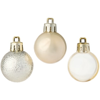 Ball Holiday Ornaments 20 Pack - Gold