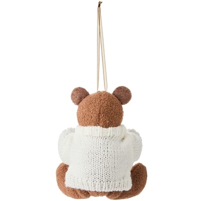 Bear in Sweater Ornament - Hearts