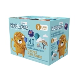  Couches Taille 6 – 140 unités 140 ea, 0,31 $/1ch