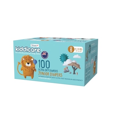 Kiddicare Diaper Size 6 100s 100 ea, $0.35/1ea