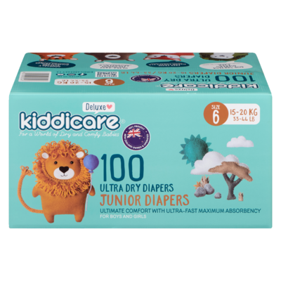 Kiddicare Diaper Size 6 100s 100 ea, $0.35/1ea