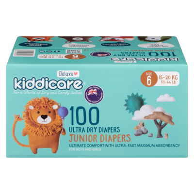 Kiddicare Diaper Size 6 100s 100 ea, $0.35/1ea