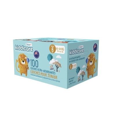 Couches Taille 6 – 100 unités 100 ea, 0,35 $/1ch