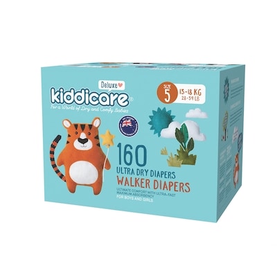 Kiddicare Diaper Size 5 160s 160 ea, $0.27/1ea