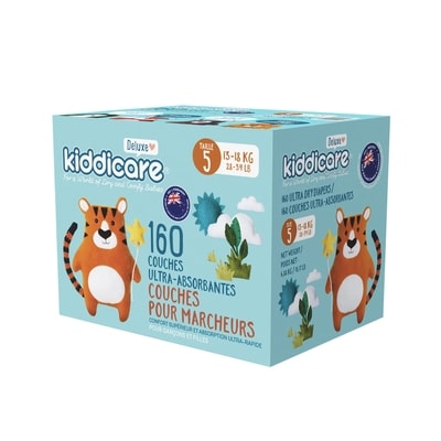 Couches Taille 5 – 160 unités 160 ea, 0,27 $/1ch