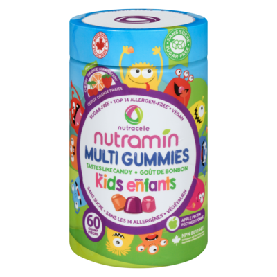 nutracelle Multivitamin And Mineral Supplement Multi Gummies For Kids Cherry Orange Strawberry 60 ea, $0.50/1ea