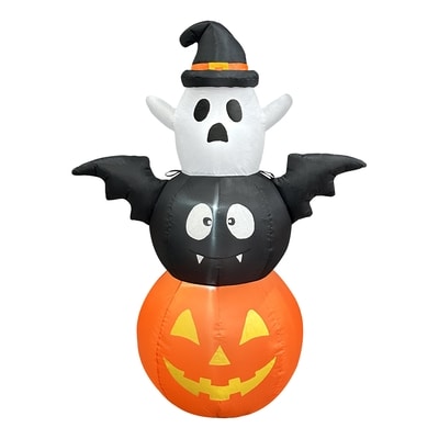 null 5ft Inflatable Ghost Bat Pumpkin 1 ea, $35.00/1ea