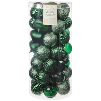 Life at Home Mixed Shape Holiday Ornaments 50 Pack - Forest 1 ea, $29.00/1ea