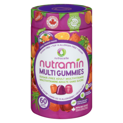 nutracelle Multivitamin And Mineral Supplement Multi Gummies Cherry Orange Strawberry 60 ea, $0.50/1ea