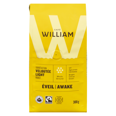 Café William Spartivento Café torréfaction veloutée moulu éveil 300 g, 5,66 $/100g