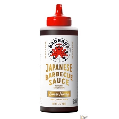 BACHANS Sweet Honey Japanese BBQ Sauce 355 ml, $3.66/100ml
