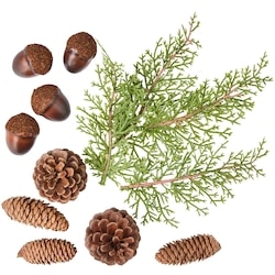 Life at Home Mixed Greenery Holiday Décor - Cedar Mix  1 ea, $5.00/1ea