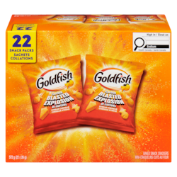 Pepperidge Farm Mini-craquelins cuits au four cheddar xtrême 572 g, 1,66 $/100g